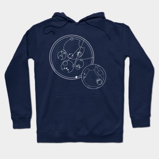 Doctor Who Gallifreyan - Run you clever boy, allons-y! Hoodie